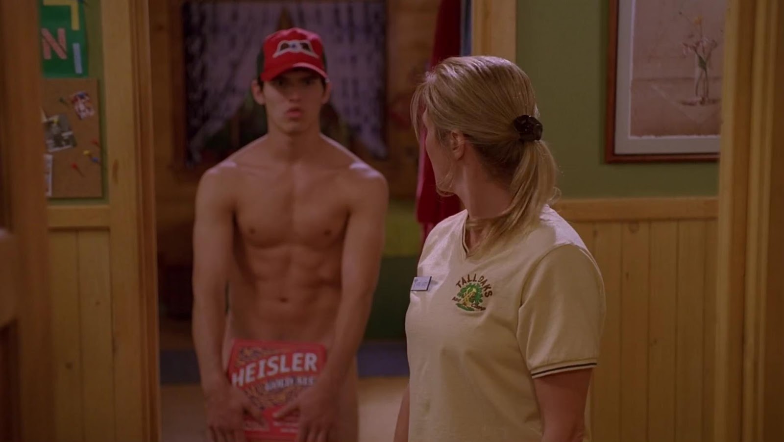 American pie band camp shower scene American pie band camp shower scene